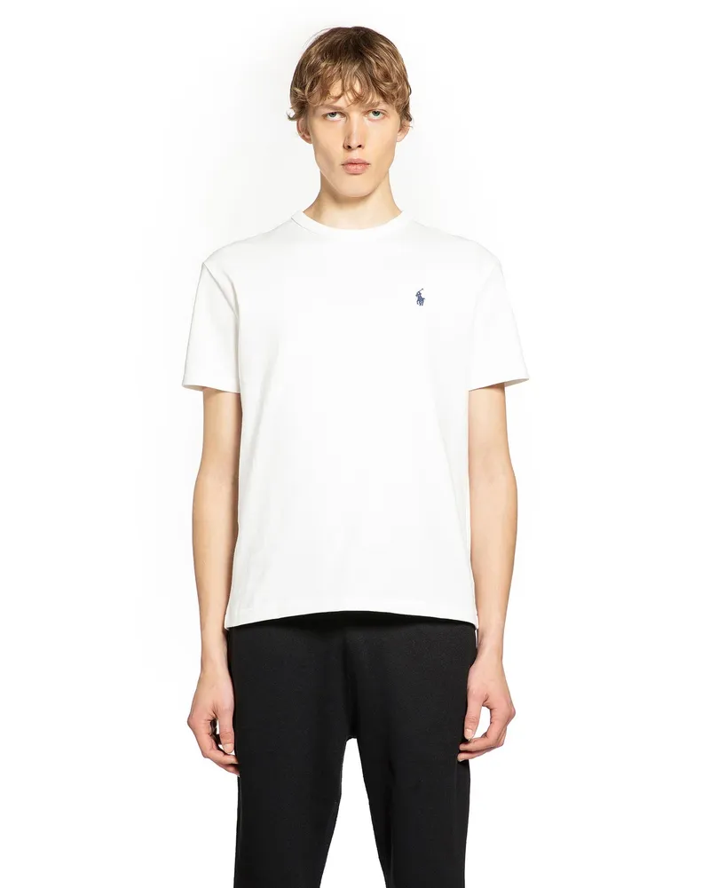 Ralph Lauren Heavyeight Jersey Logo T-Shirt White