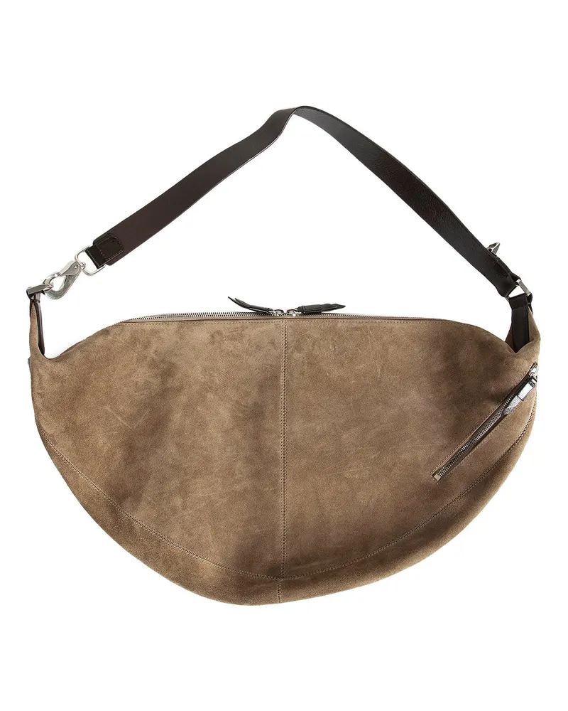 Christophe Lemaire Quiver Clip Bag Beige
