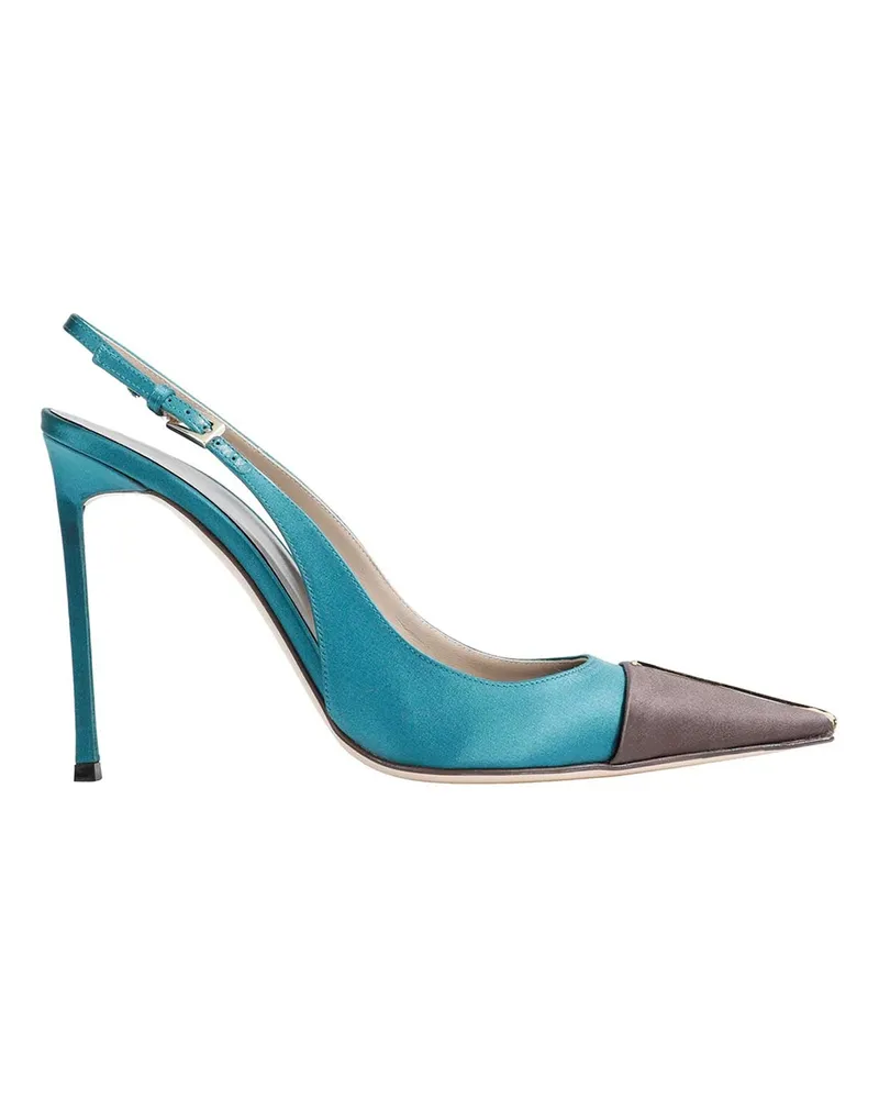 Tom Ford Thea Slingback Pumps Blue