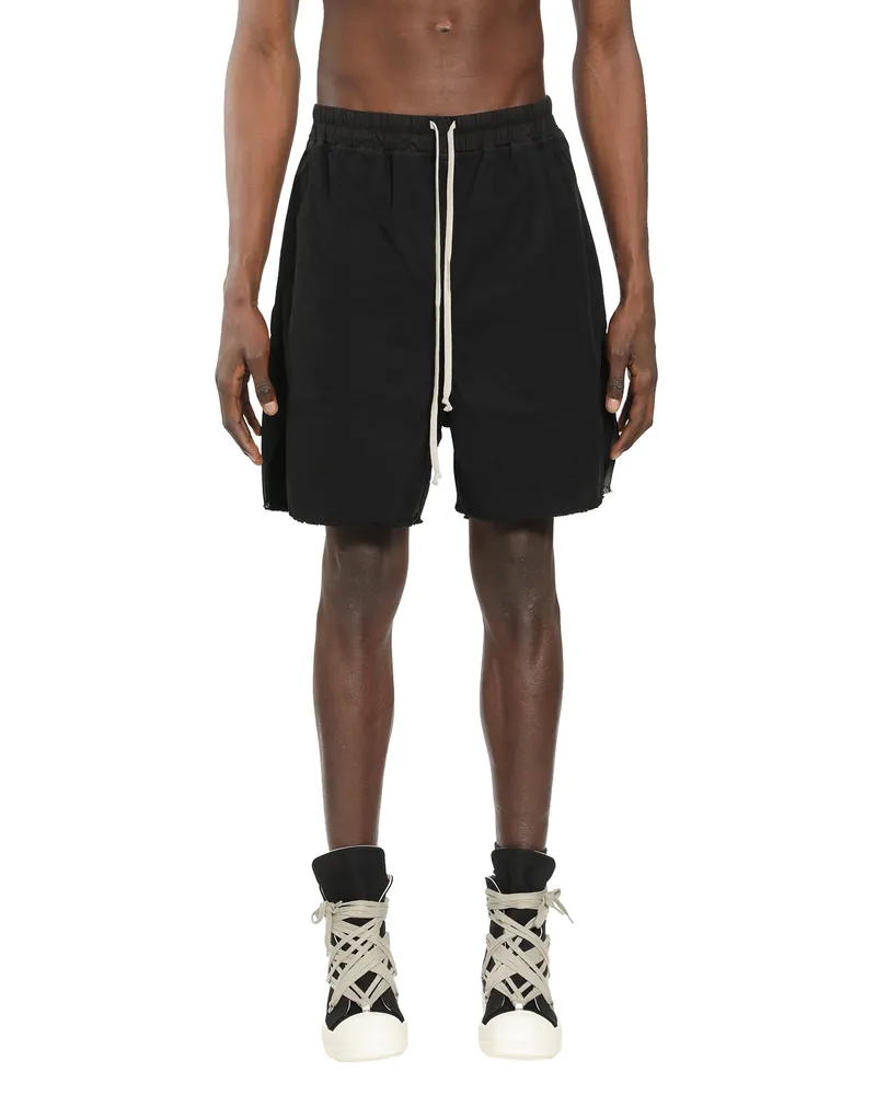 DRKSHDW by Rick Owens Temple Wide Pushed Shorts Black