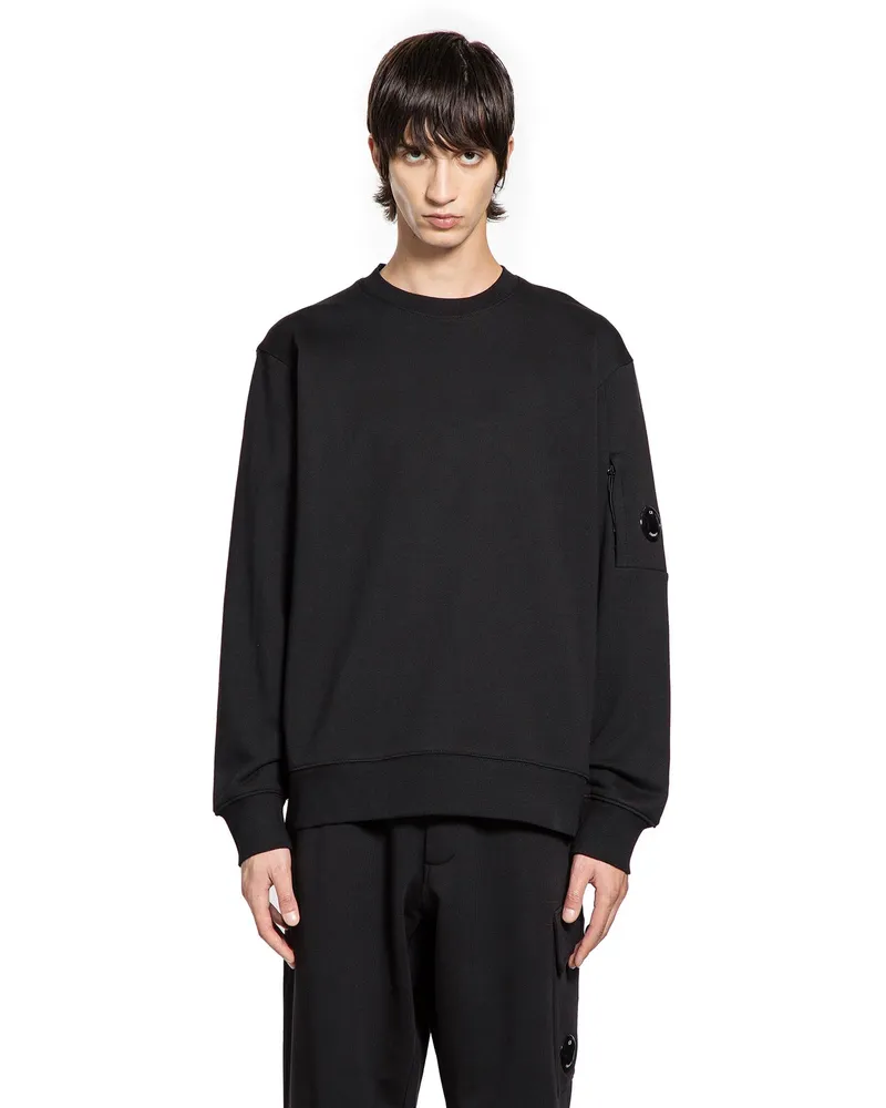 C.P. Company Sweatshirt in Cotton Black