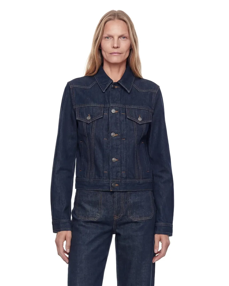 KHAITE Augustine Jacket Blue