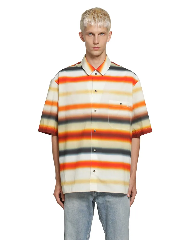 Loewe Short Sleeve Shirt Multicolor