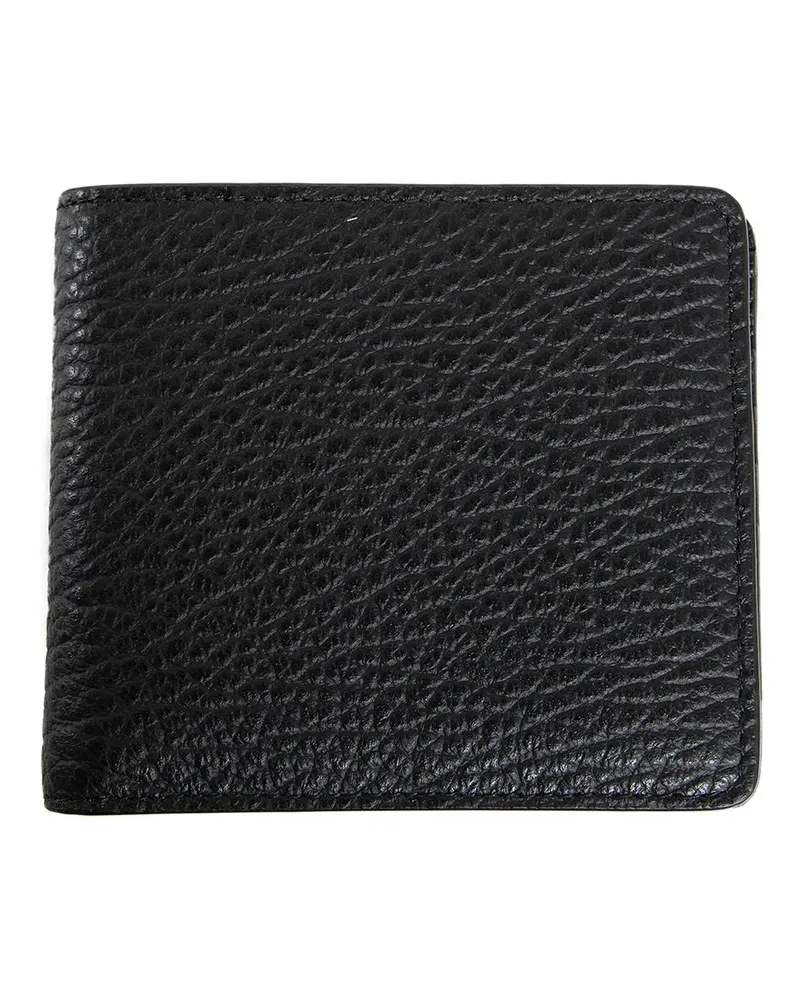 Maison Margiela Leather Bifold Wallet Black