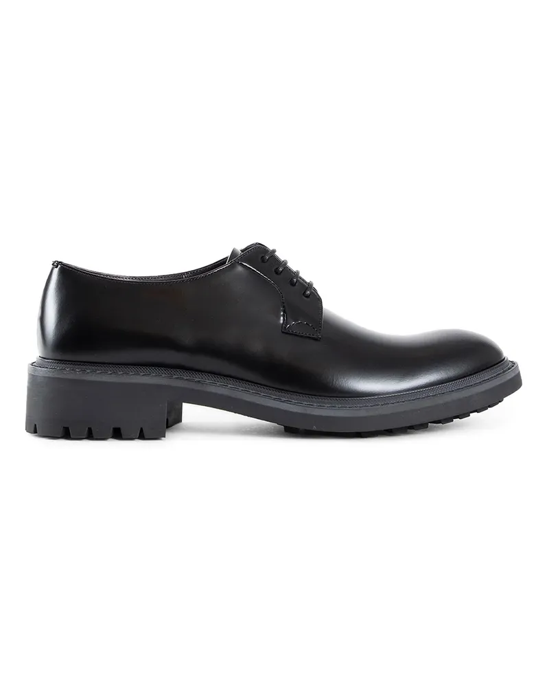 Saint Laurent Derby Antoine in pelle liscia Black