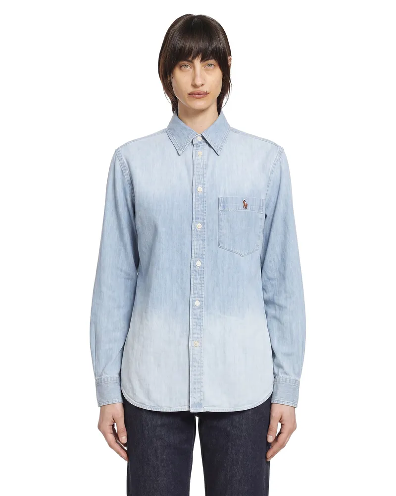 Ralph Lauren The Big Denim Shirt Blue