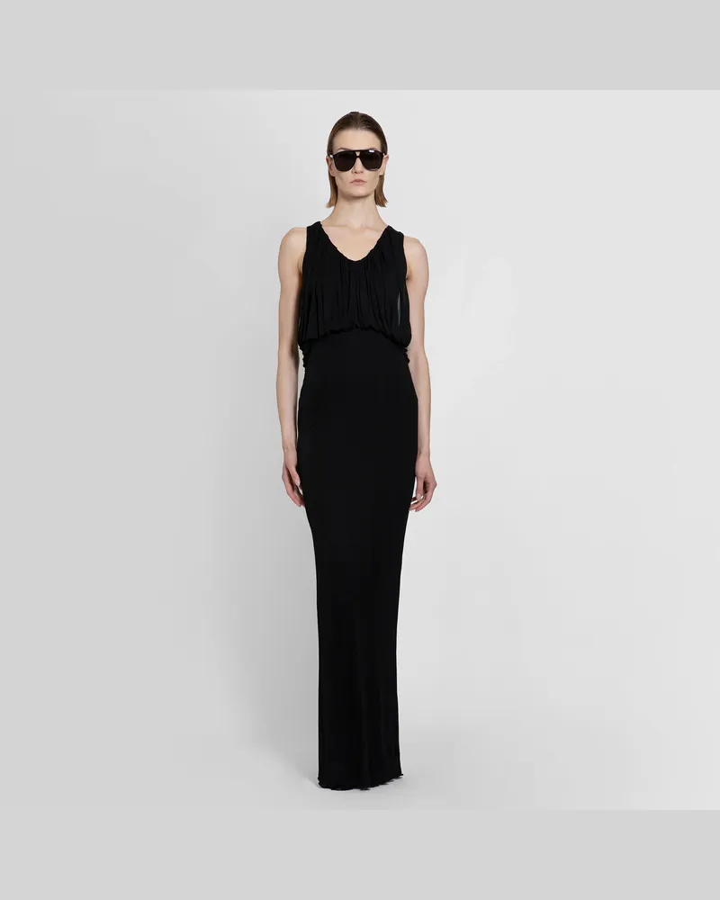 Saint Laurent WOMAN BLACK DRESSES Black