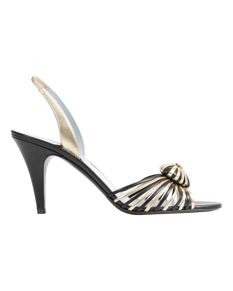 Valentino Garavani Coeur Royal Sandal Gold