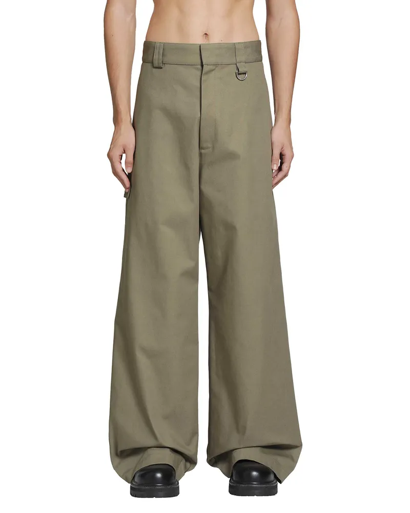Balenciaga Workwear Pants Green