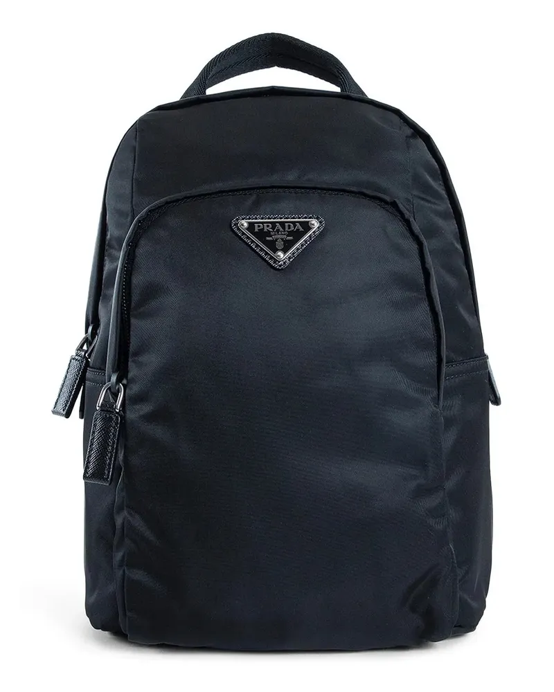 Prada Re-Nylon and Saffiano leather backpack 