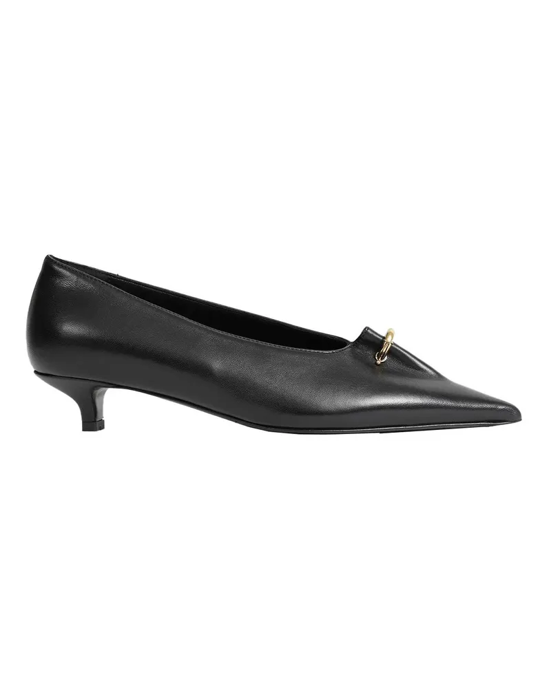 Totême Pierced Nappa Pumps Black