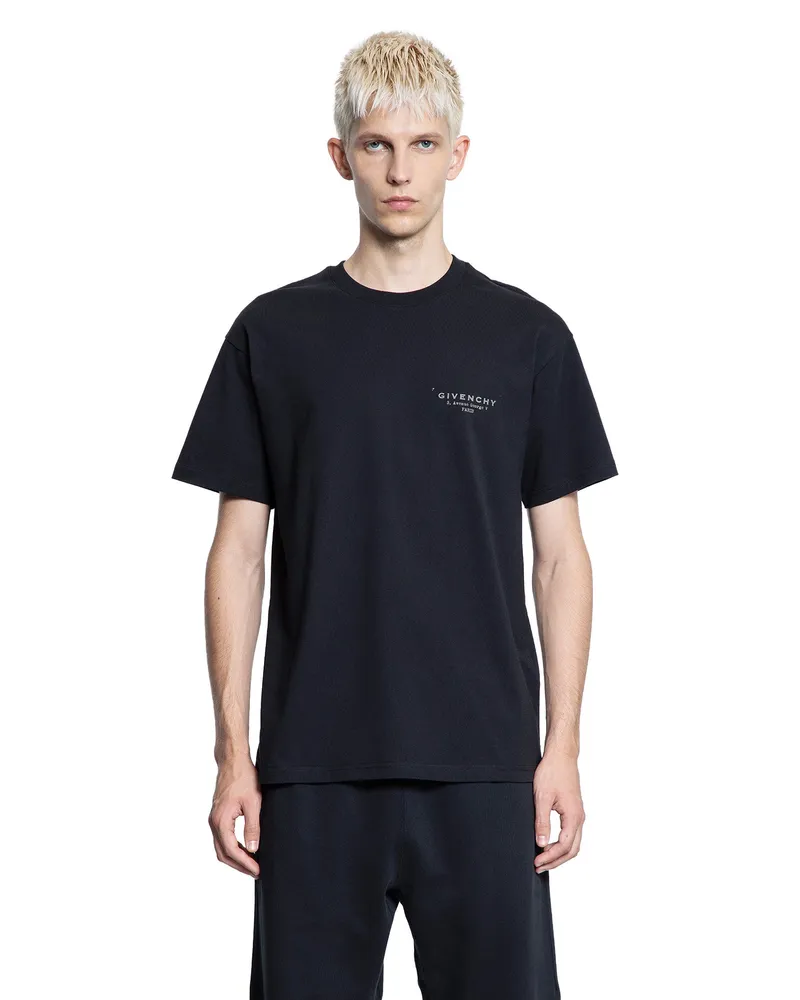 Givenchy Paris Regular Fit T-Shirt Black