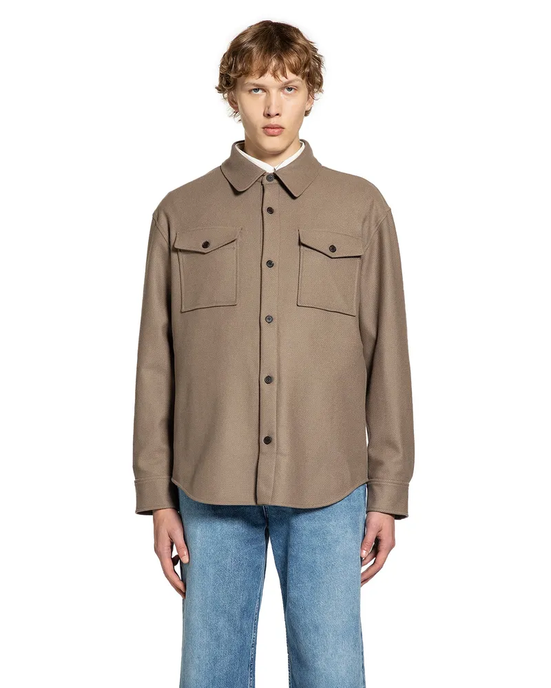 The Row MAN BROWN SHIRTS Brown