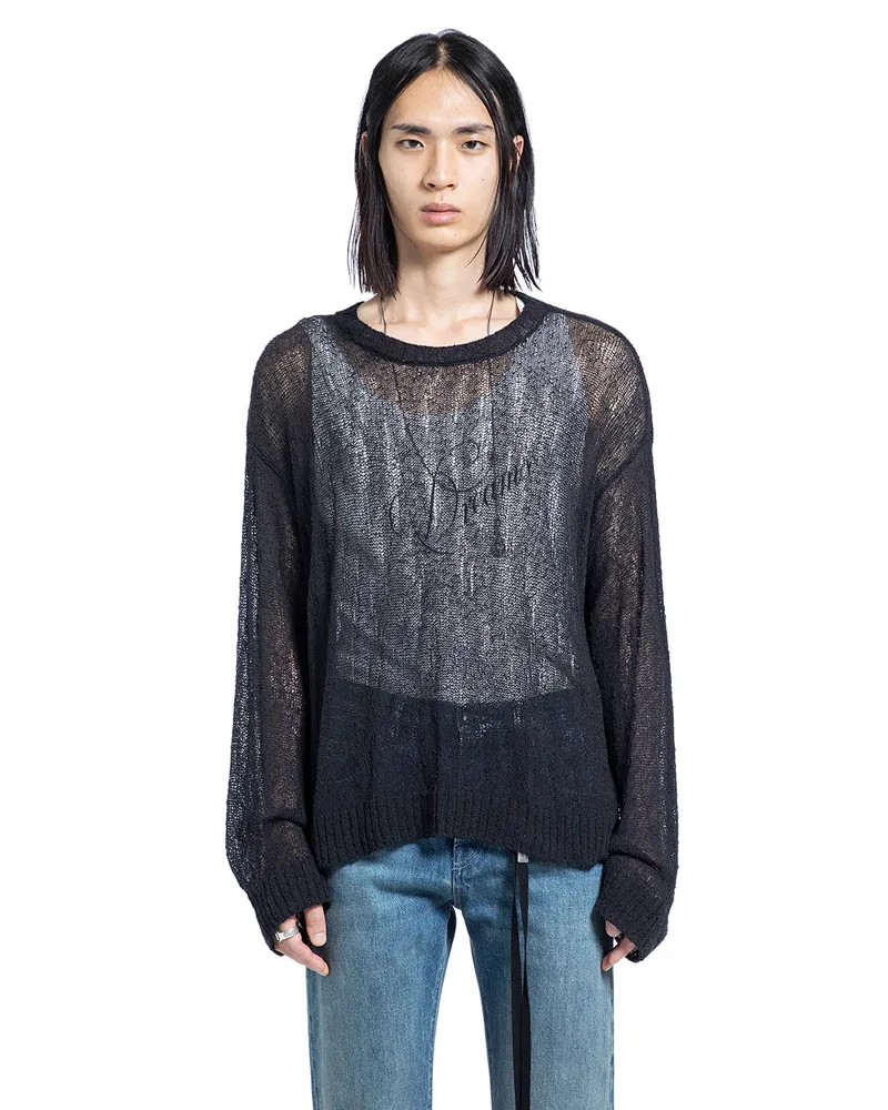 Ann Demeulemeester Joas Sweater Black