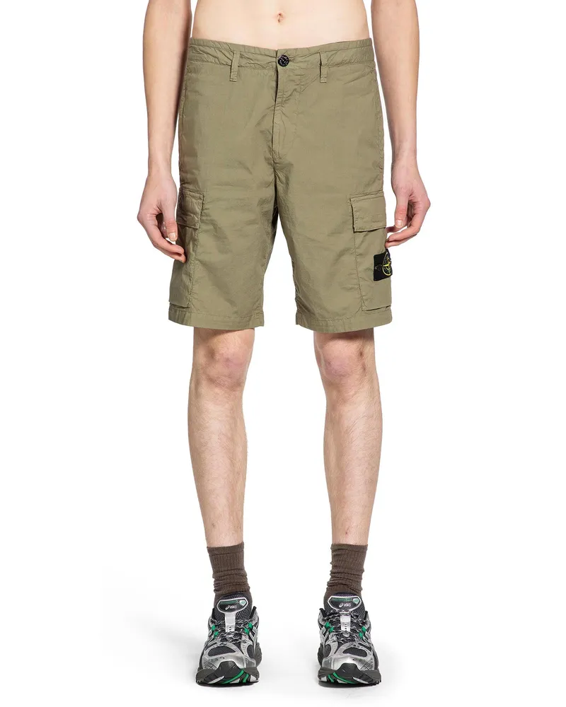 Stone Island l100020 Cargo Shorts Green