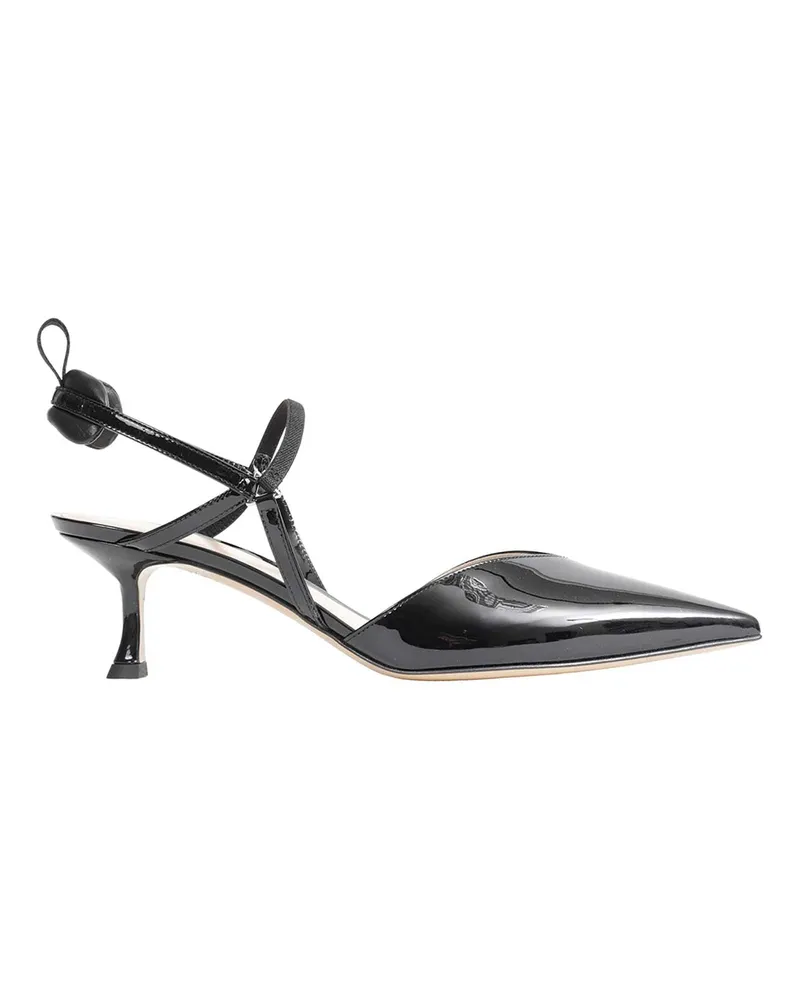 Fendi Very Colibrì Slingback Pumps Black