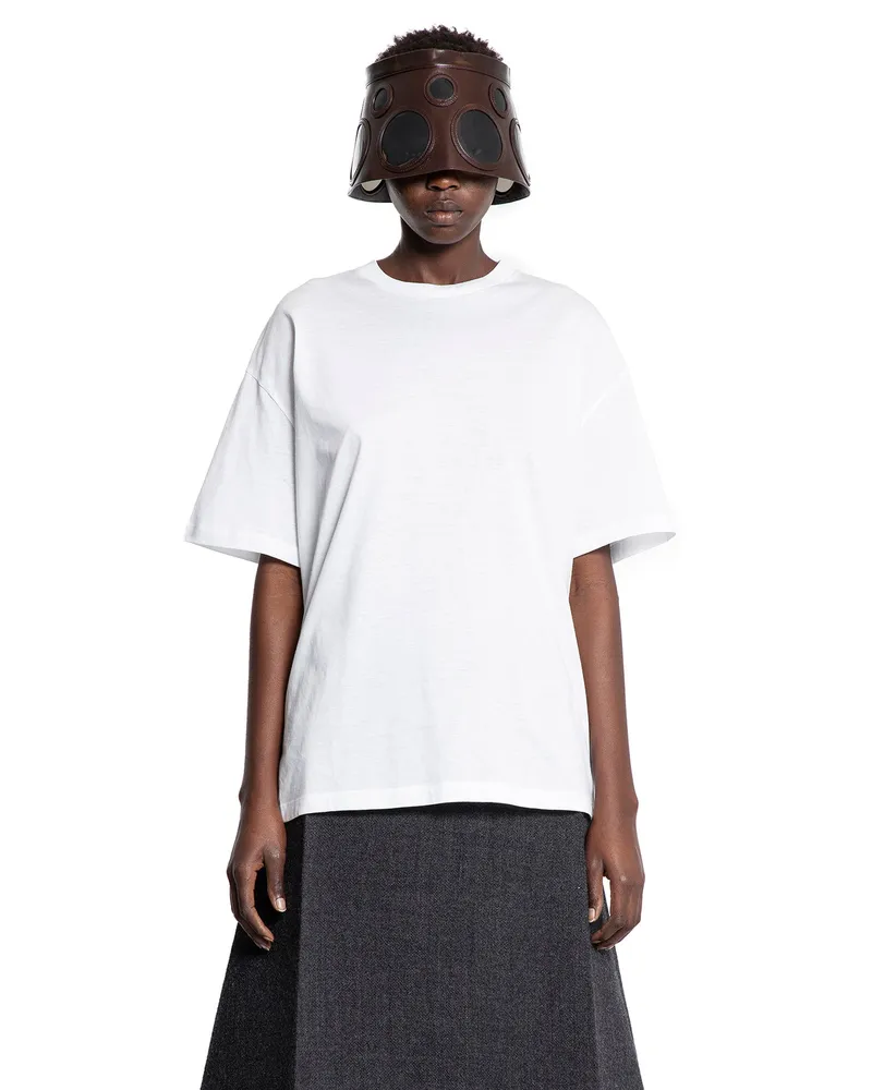 Prada Oversized Jersey T-Shirt White