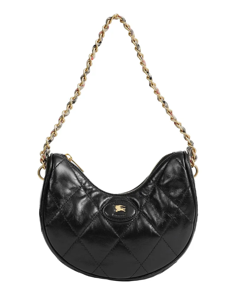 Burberry Horseshoe Chain Bag Black