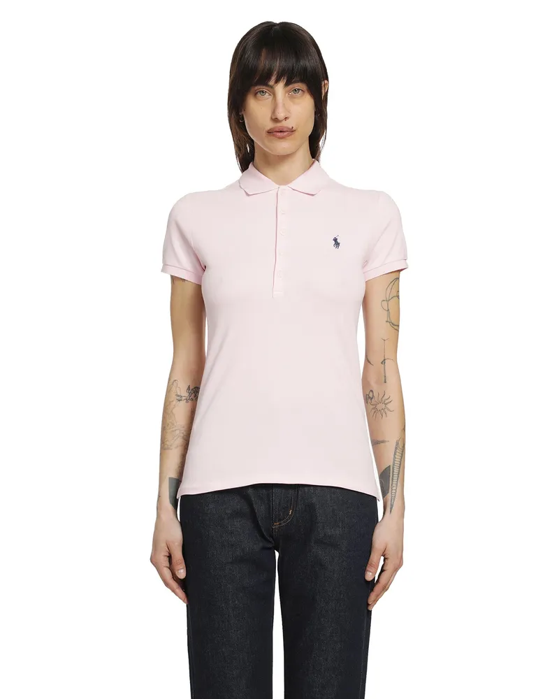 Ralph Lauren Cotton Polo Shirt Pink