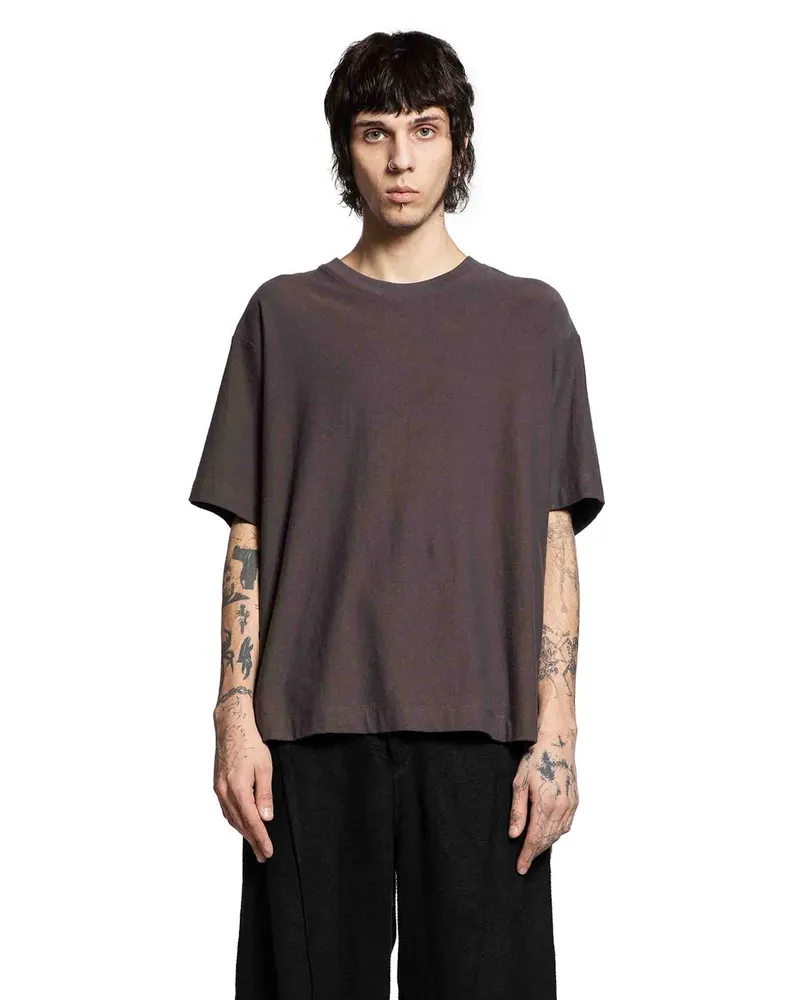 Ziggy Chen Digital Print T-Shirt Brown