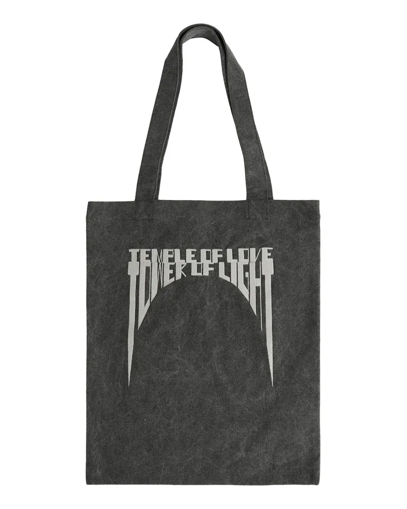 DRKSHDW by Rick Owens Temple Tower Of Light Tote Bag Grey