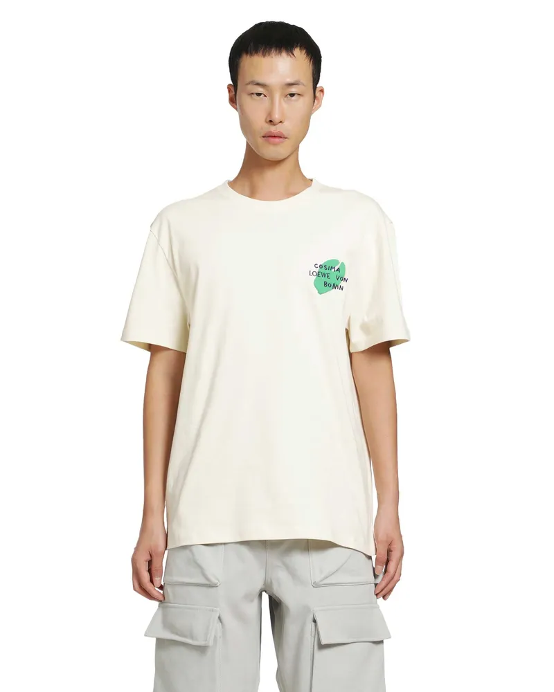 Loewe Relaxed Fit T-Shirt Off-white