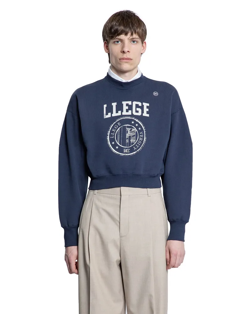 RECTO Llege Logo Sweatshirt Blue