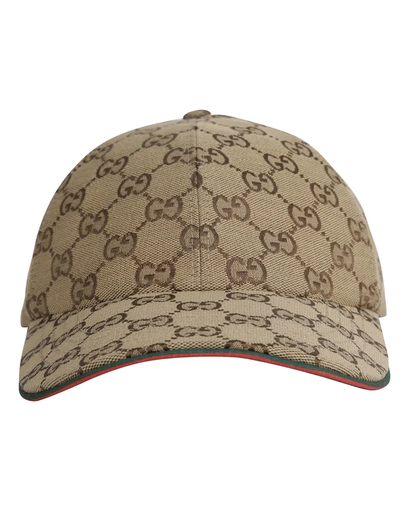 Gucci gG Canvas Baseball Cap Brown