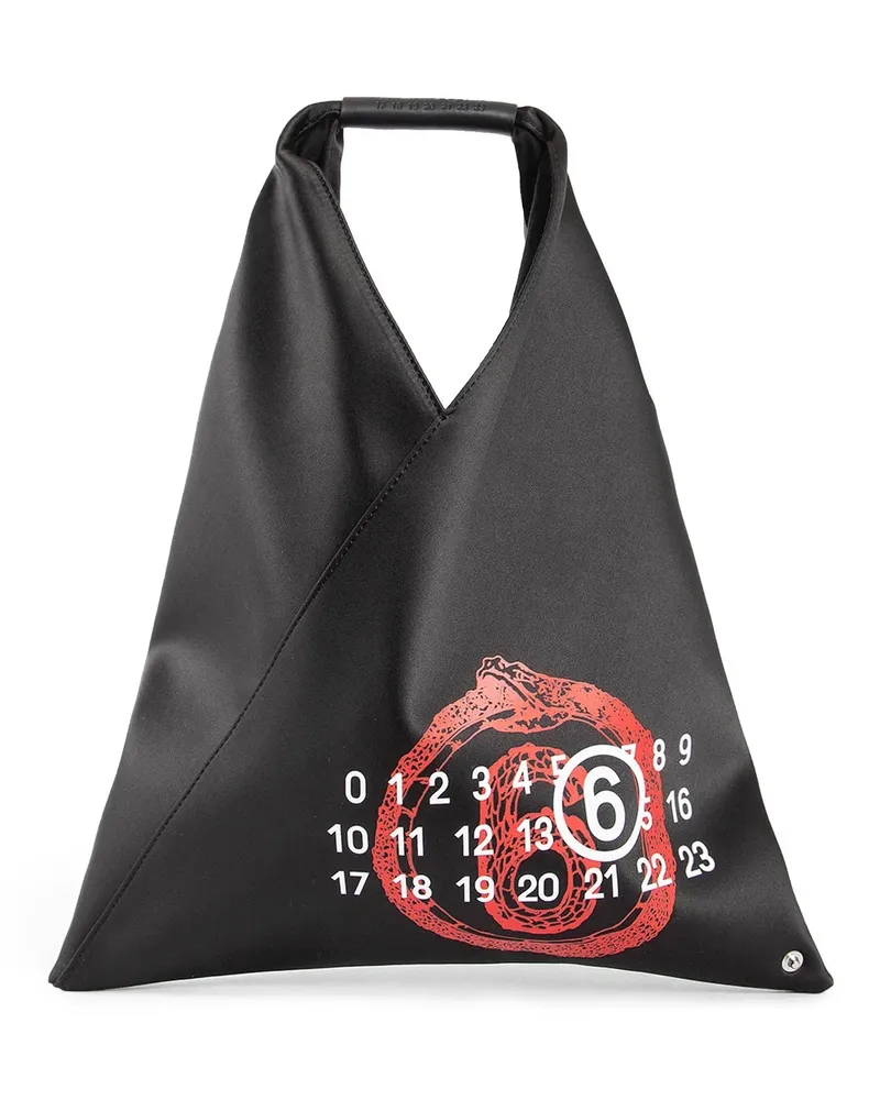 Maison Margiela Anno del Serpente Piccola Borsa Giapponese Black