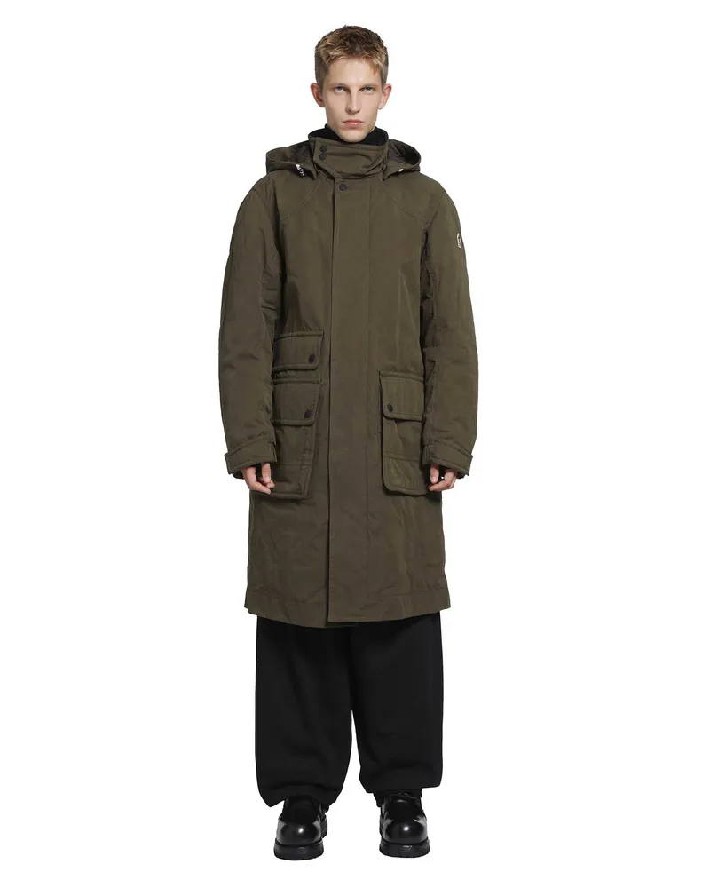 Moncler Allaine Long Parka Green