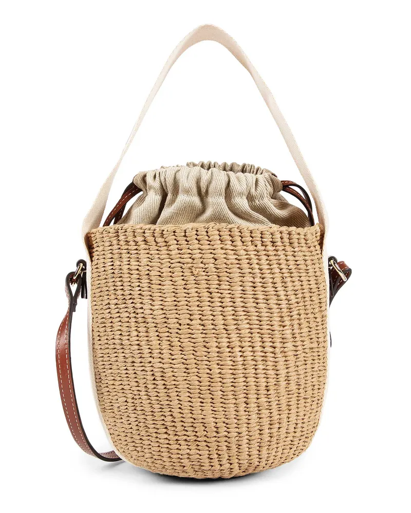 Chloé Small Woody Basket Beige