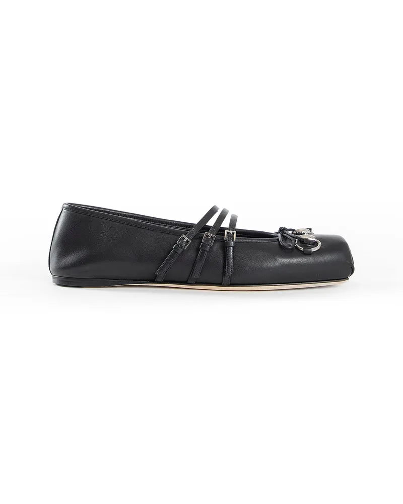 Gucci Horsebit Ballerinas Black