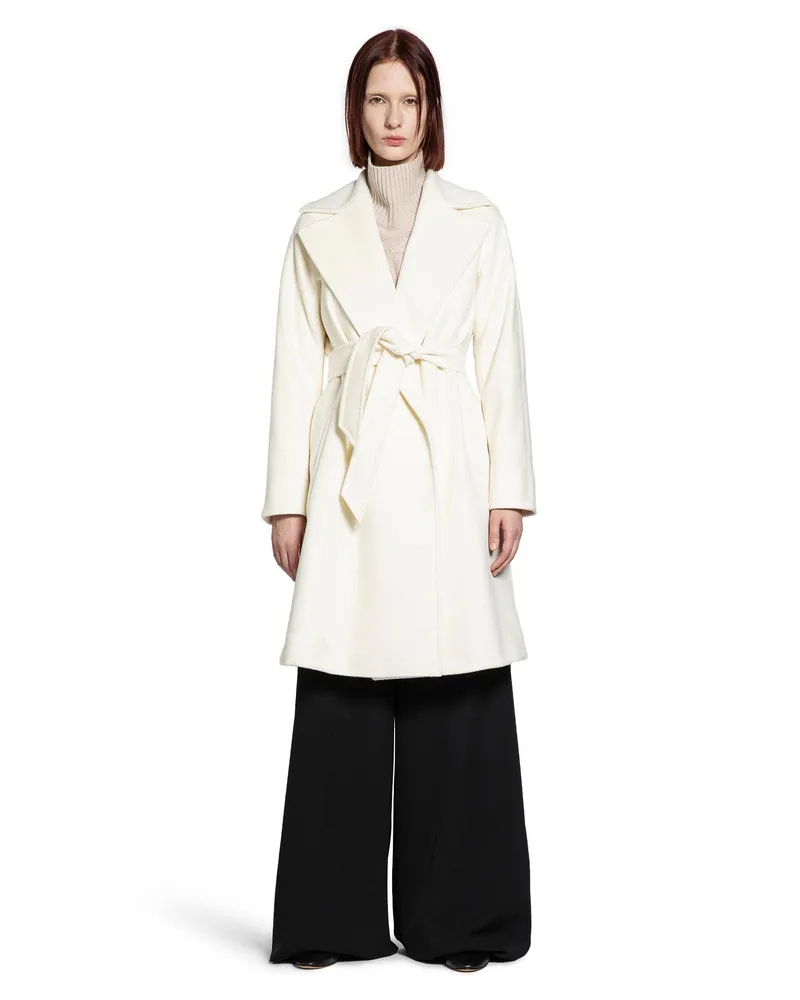 Max Mara Dravenna Coat White