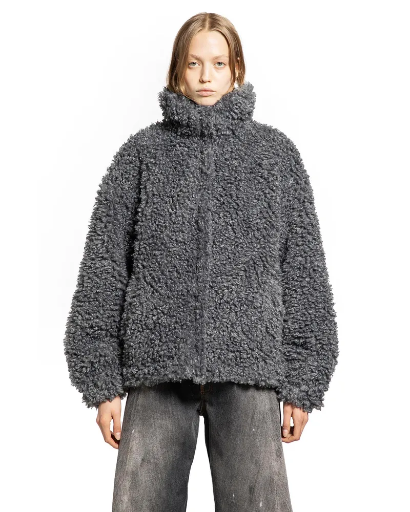 Acne Studios WOMAN GREY JACKETS Grey