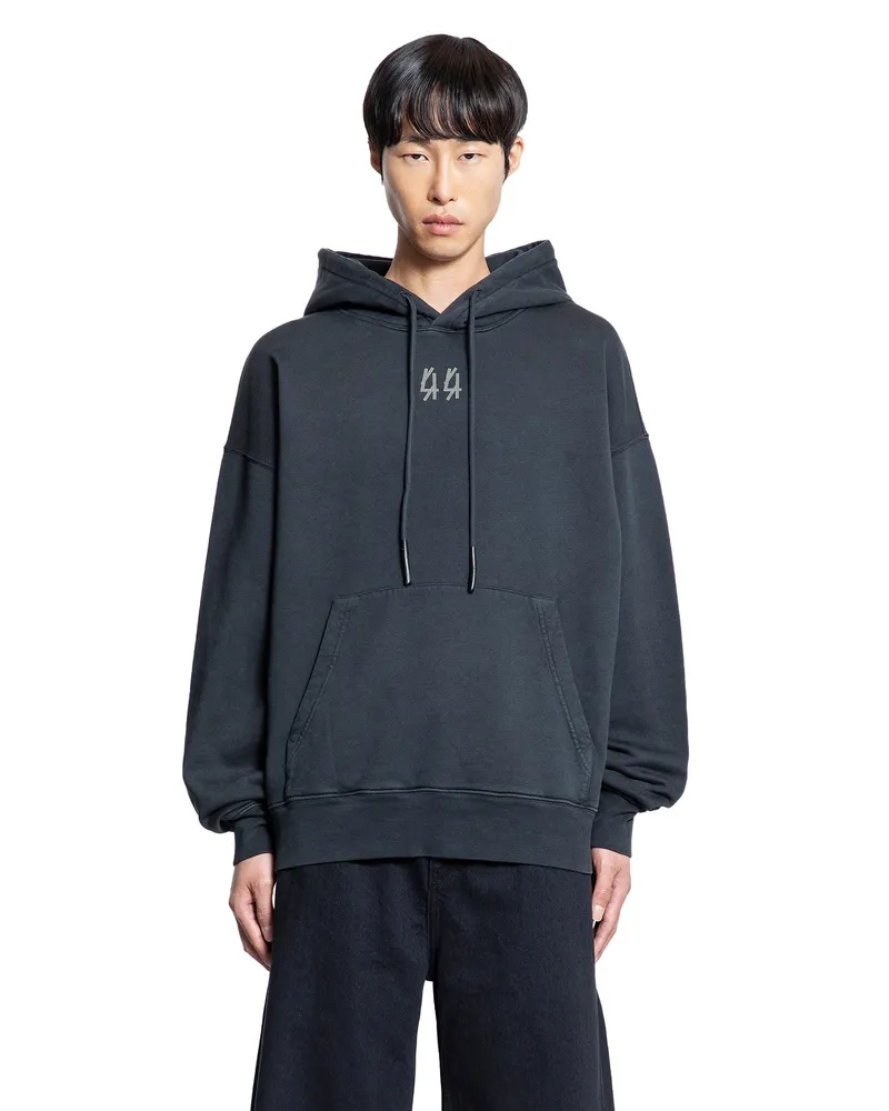 44 LABEL GROUP Logo Hoodie Black