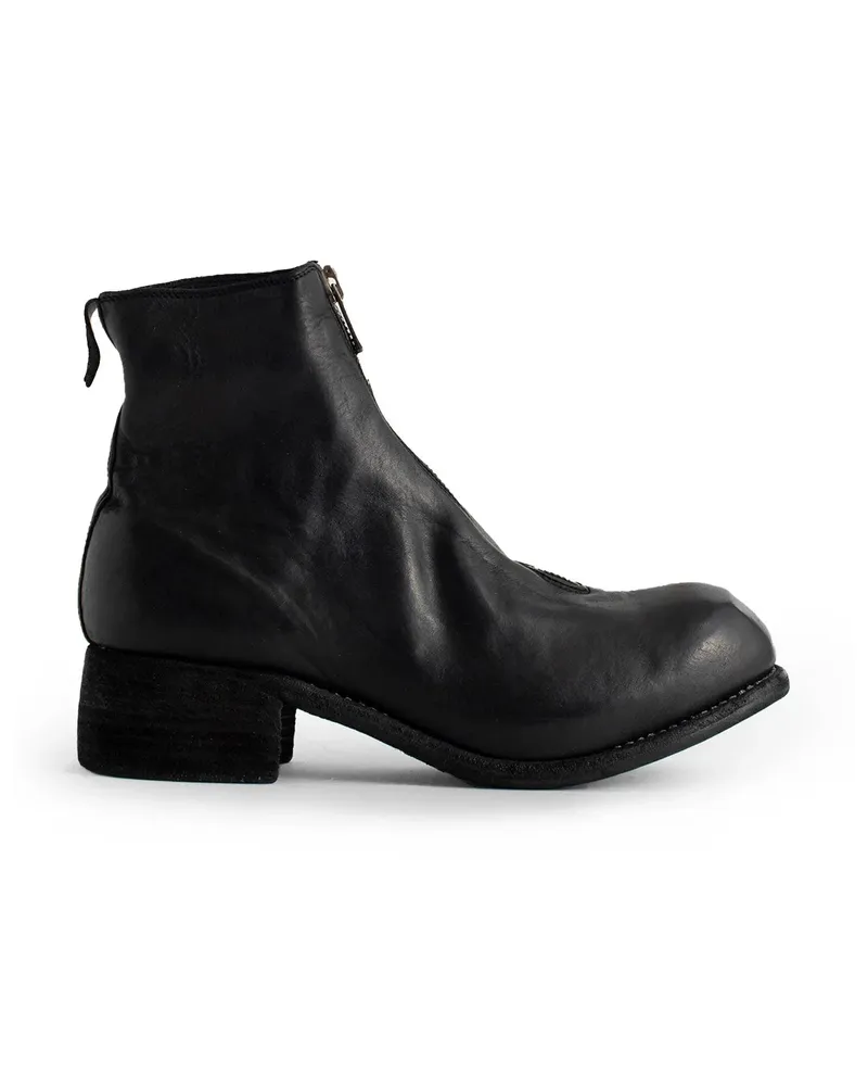 GUIDI Pl1 Horse Full Grain Boots Black