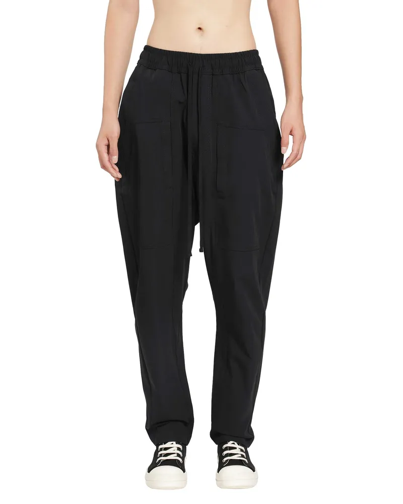 THOM KROM Stretch Nylon Track Pants Black