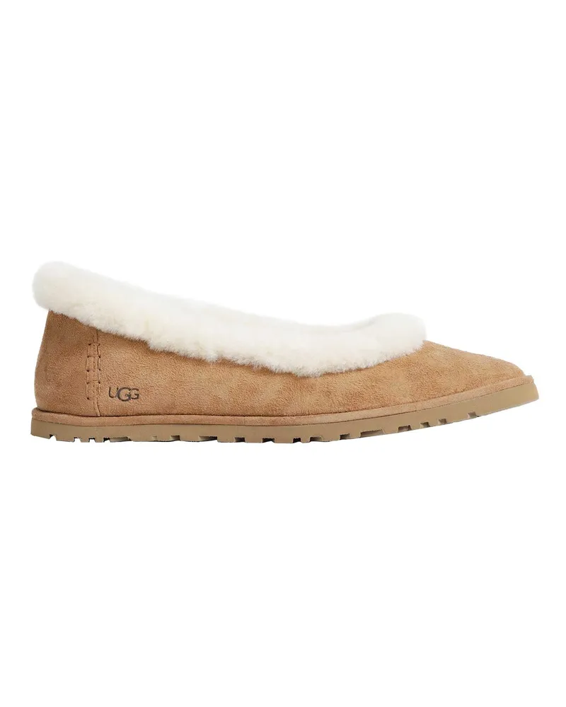 UGG Zora Ballet Flat Brown