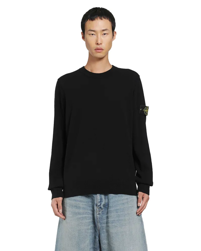 Stone Island 5100021 Light Geelong Sweater Black