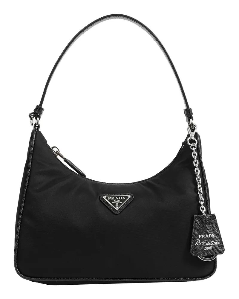 Prada Re-Edition 2005 Re-Nylon and Saffiano Mini Bag Black