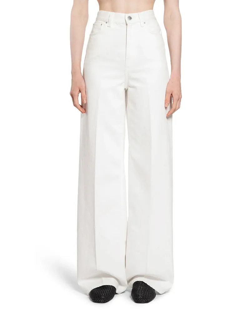 Totême Jeans a gamba larga White