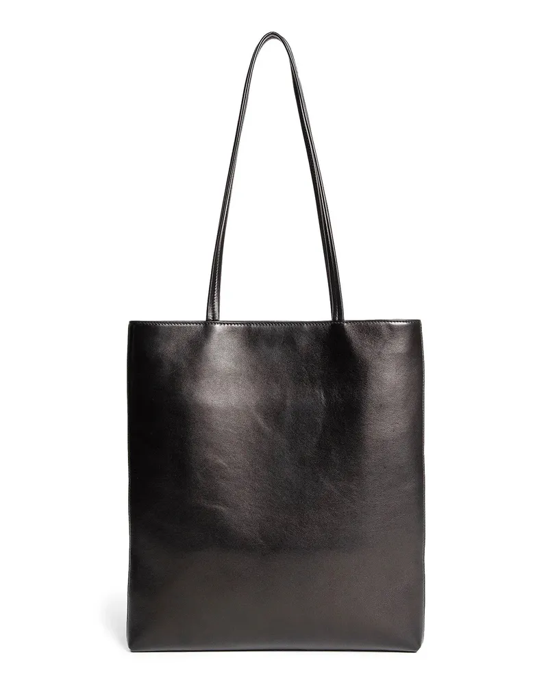 The Row Borsa a tracolla piatta Black