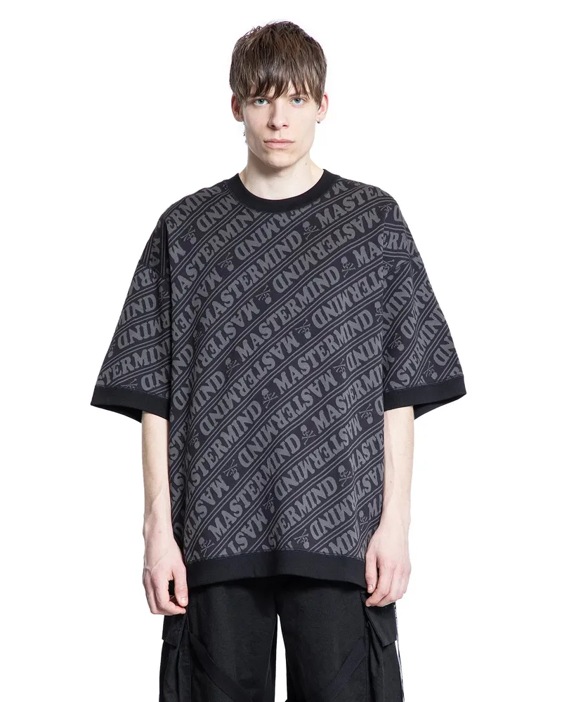 Mastermind World All Over Diagonal Logo T-Shirt Black