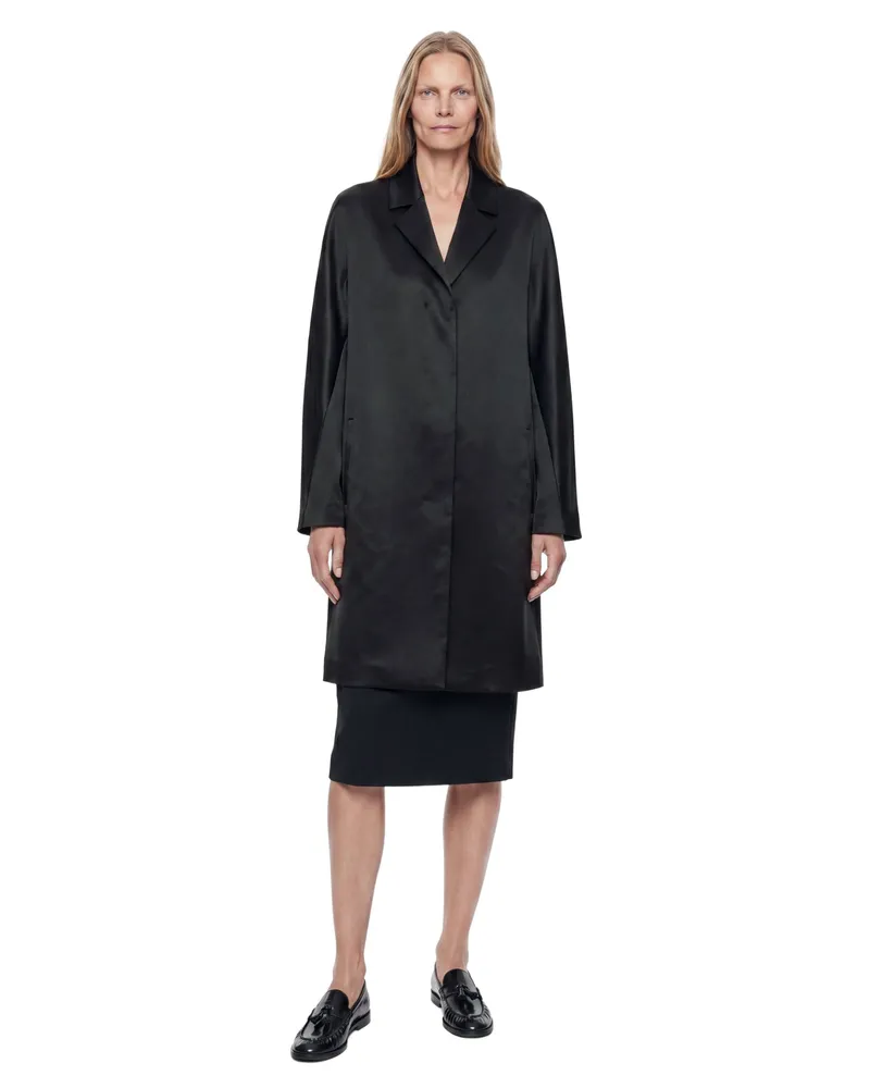 The Row Felixa Coat Black