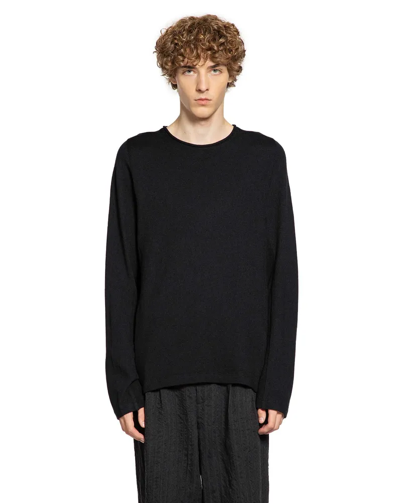 forme d'expression F' Crew Neck Sweater Black