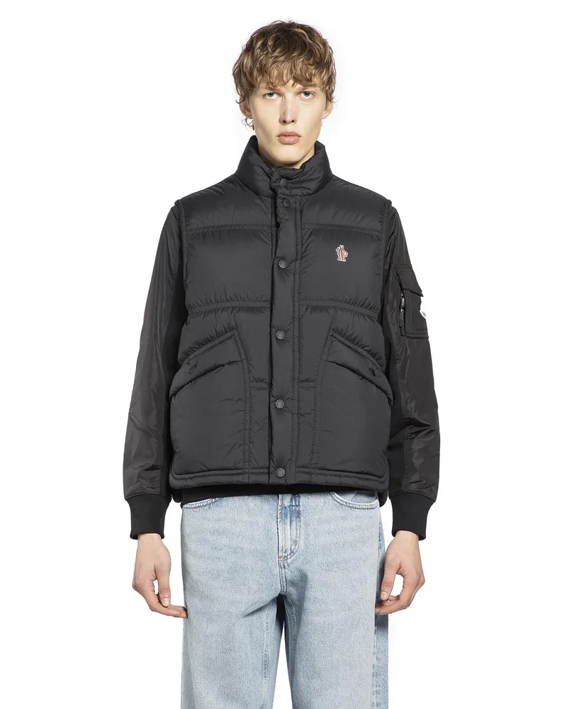 Moncler Aul Down Vest Black