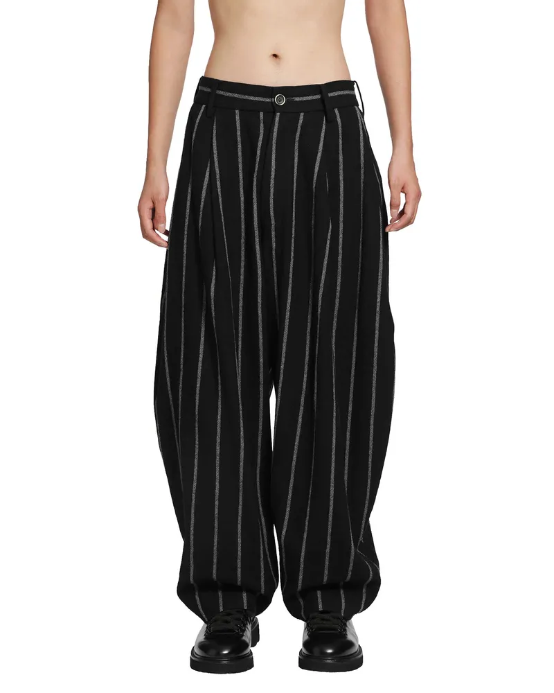 Uma Wang Patina Pants Black&white