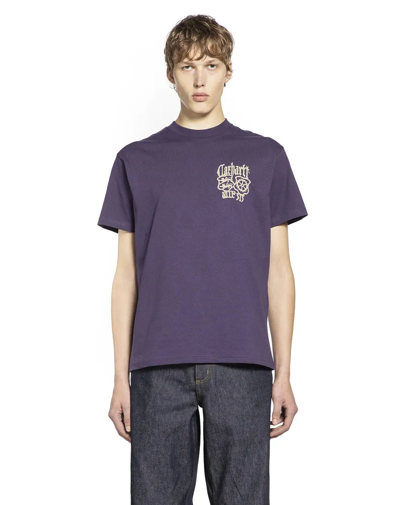 Carhartt WIP S/S Commuting Tales T-Shirt Purple