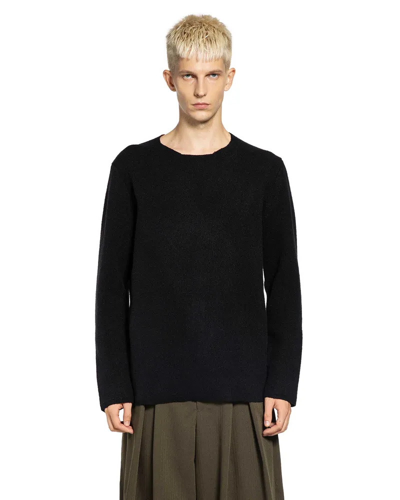 Comme des Garçons Wool Nylon Sweater Black