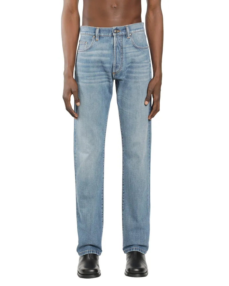 Versace Straight Jeans Blue
